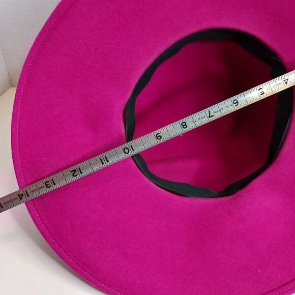 Vintage Women's Pink 100% Wool Hat - Picture 7 of 13